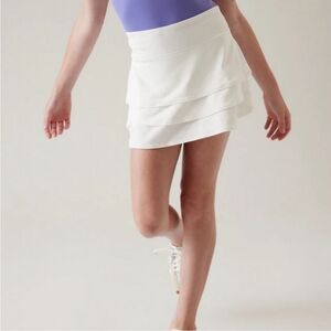 Athleta Workout skirt with built in shorts